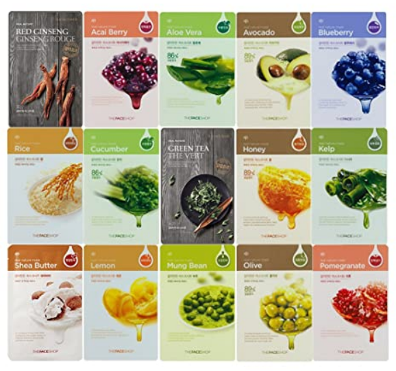 K Beauty Face Masks and Sheets