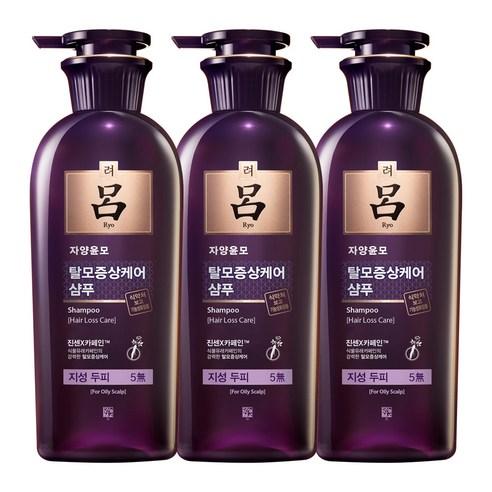 Ryo Hair Loss Care Shampoo For Oily Scalp 400 ml X 3ea