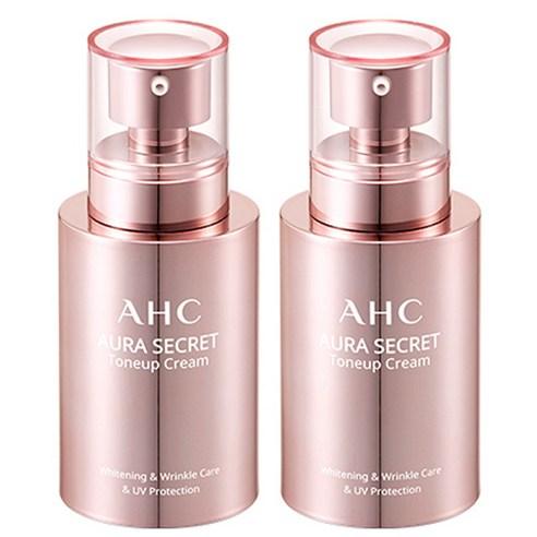 AHC AURA SECRET TONE UP CREAM SPF30 PA++ 50ml X 2ea K-Beauty Makeup