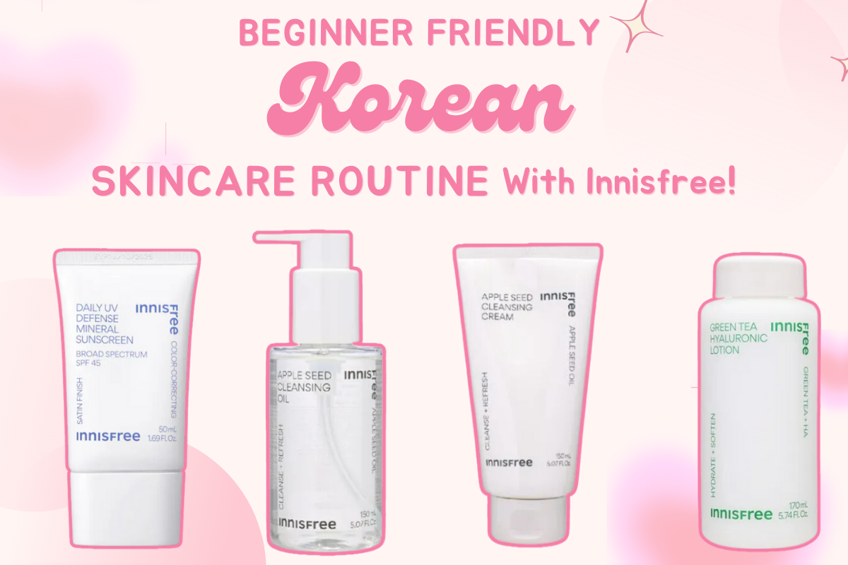 Beginner Korean Skincare Routine with Innisfree
