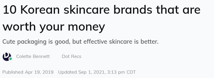 Korean makeup brands mentioned on daily dot and sold at K-Beauty Makeup