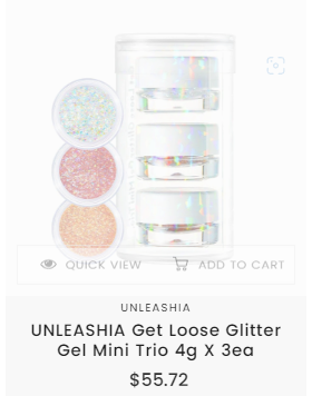 Unleashia Get Loose Glitter at K-Beauty Makeup
