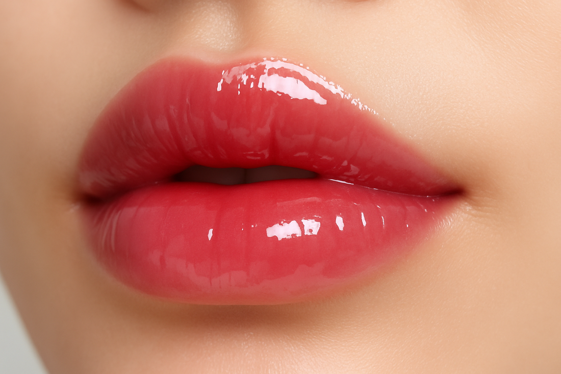 make it look like korean ombre lip gloss