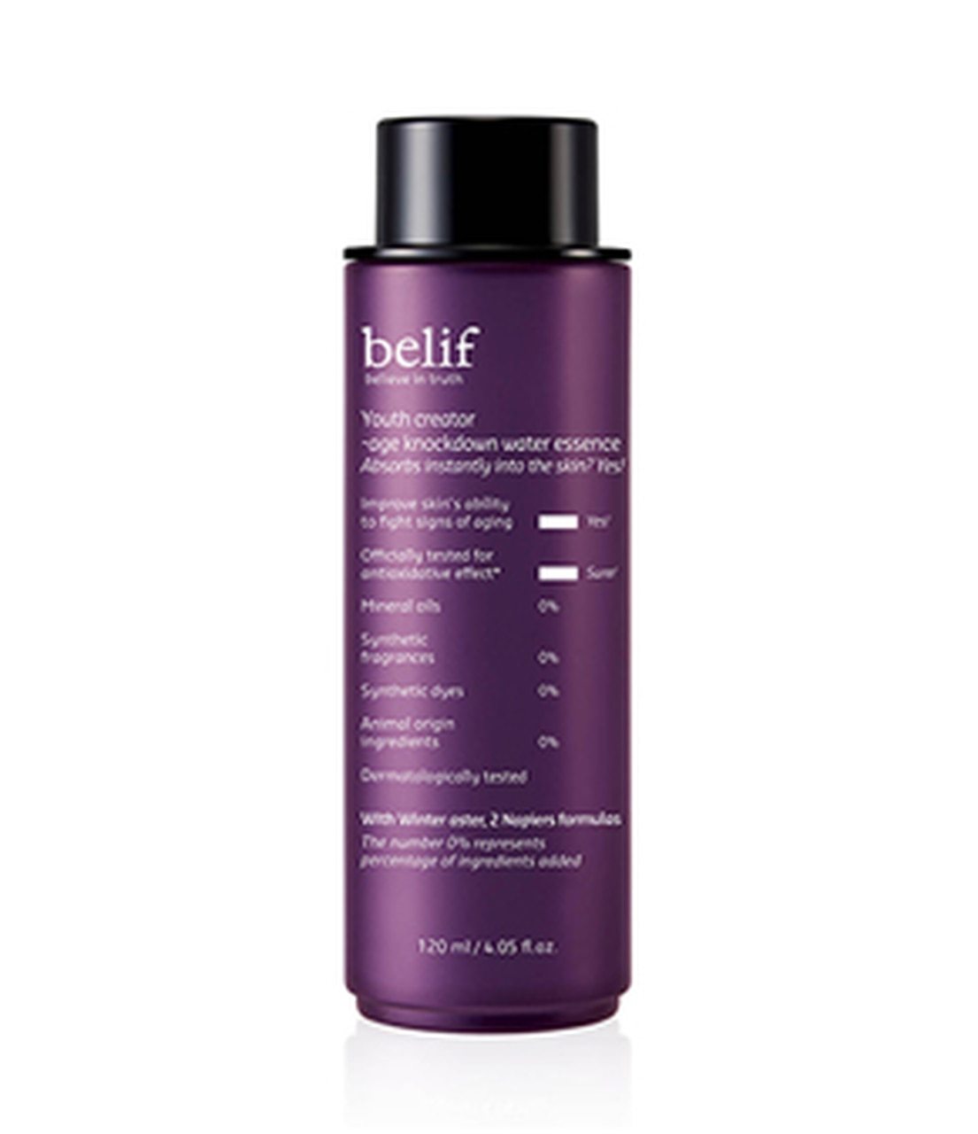 belif Youth Creator - Age Knockdown Water Essence 120ml