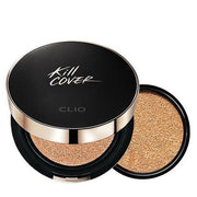 CLIO Kill Cover Fixer Cushion SPF50+ PA+++ 15g+15g (3 Colors)