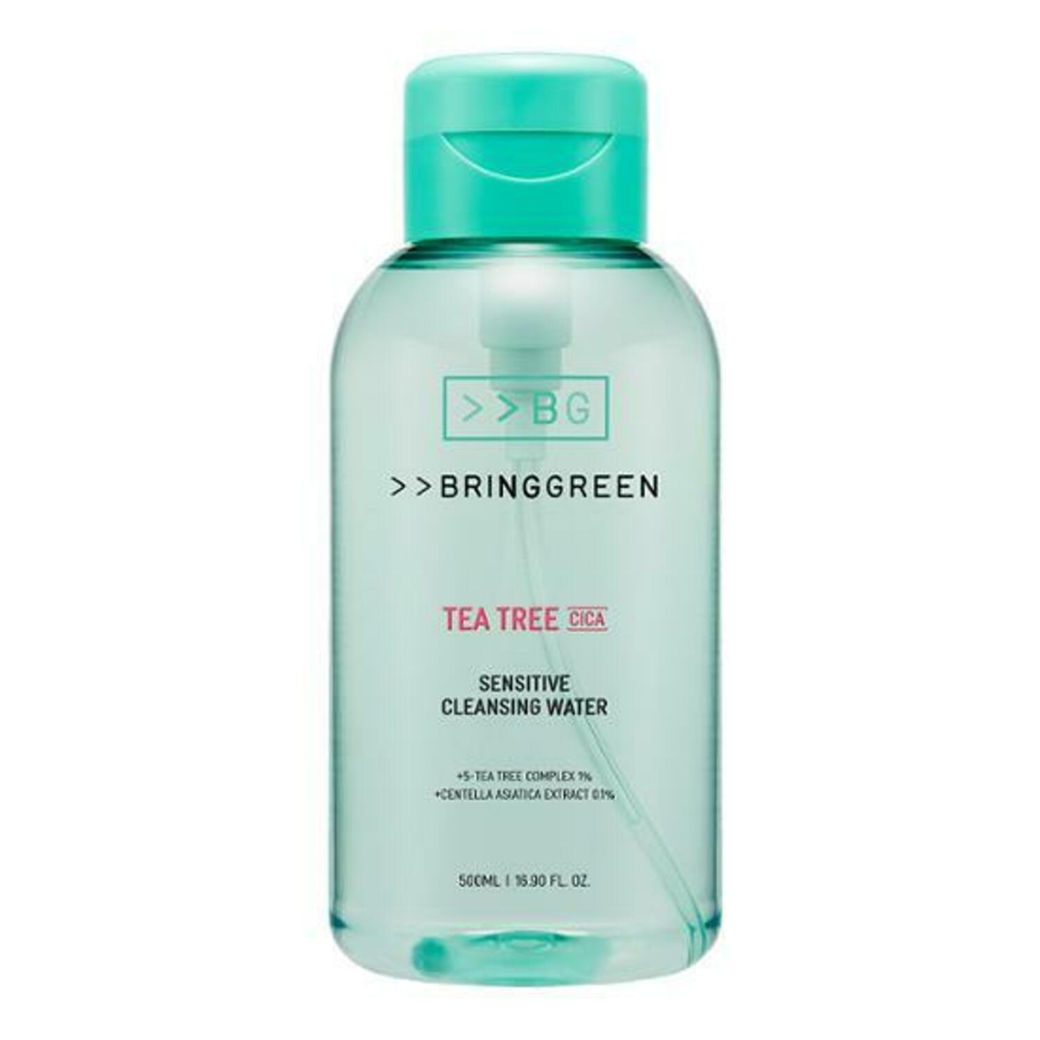 [BRING GREEN] Tea Tree Cica Sensitive Cleansing Water 500ml