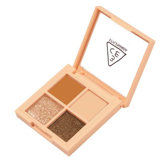 3CE MINI MULTI EYE COLOR PALETTE 3ALMOND FUDGE