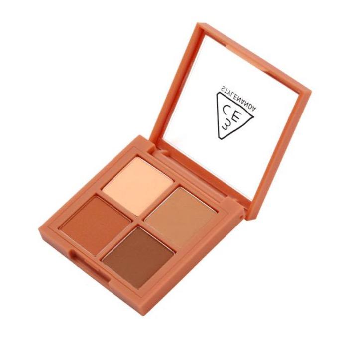 3CE MINI MULTI EYE COLOR PALETTE BROWN RUM