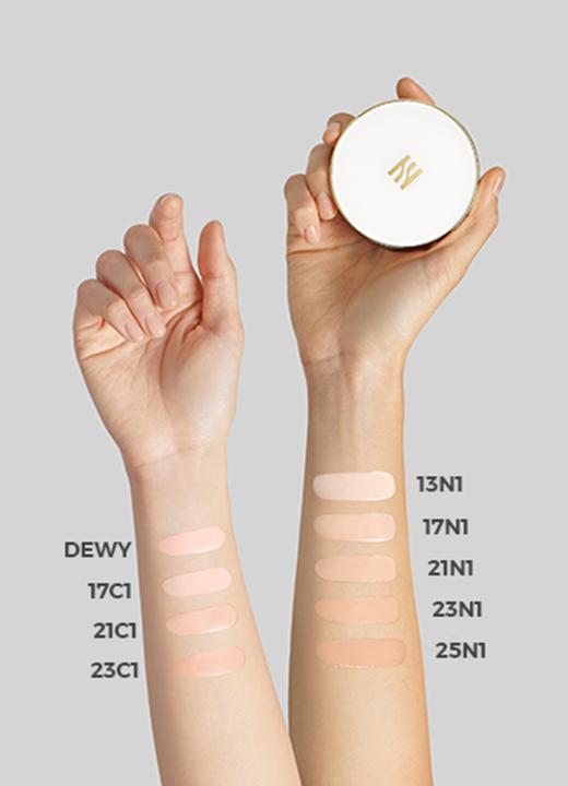 HERA GLOW LASTING CUSHION SPF 50+ / PA+++ 15g x 2 (8 Colors)