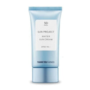 THANK YOU FARMER Sun Project Water Sun Cream SPF50+ PA+++ | K-Beauty Makeup